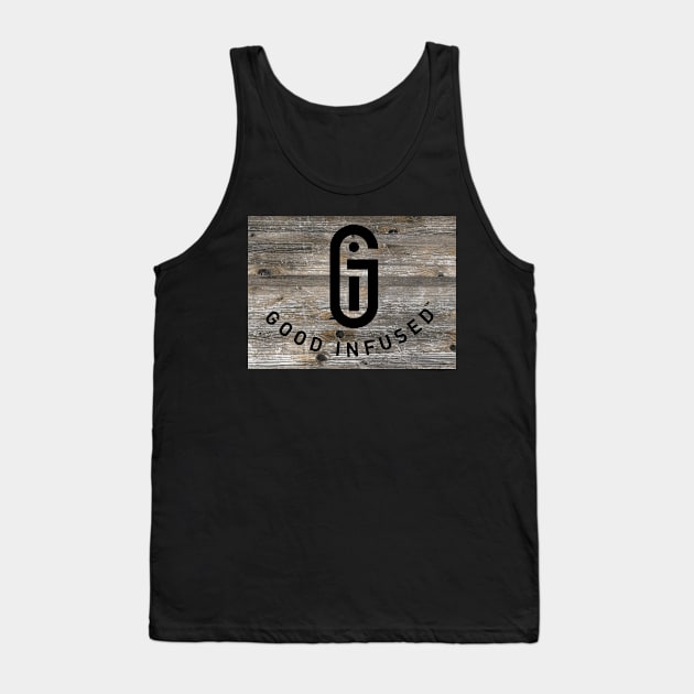 Good Infused - Grey Wood Tank Top by Good Infused